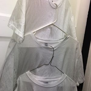 3 White T-Shirt Bundle
